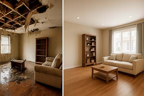 Tempête ou grêle : comment remettre un logement en état