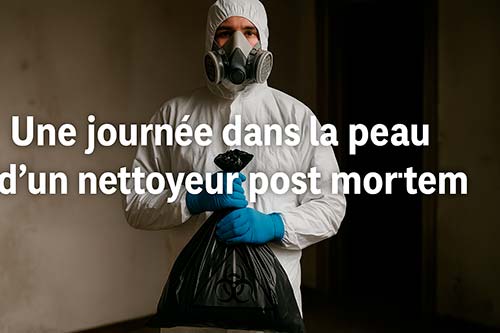 Une journée dans la peau d’un nettoyeur post mortem