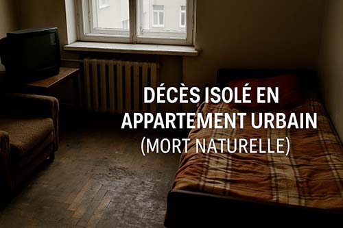 Étude de cas n1 Décès isolé en appartement urbain mort naturelle