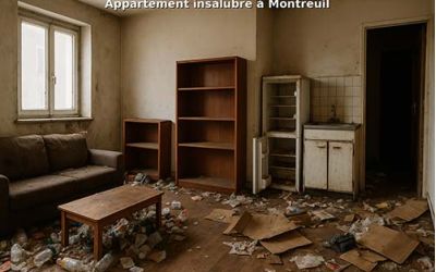 Étude de cas n°6 :  : Appartement F2 à Montreuil – Intervention suite à un abandon de logement